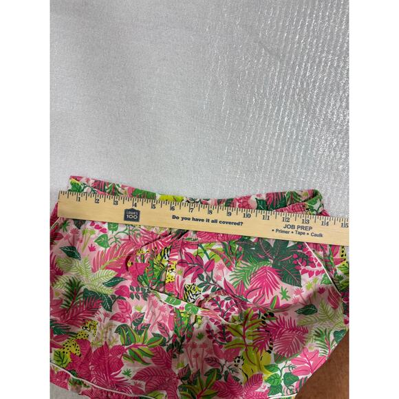 Printfresh for Anthropologie Tropical Jungle Pajama Lounge Shorts sm - Picture 8 of 8